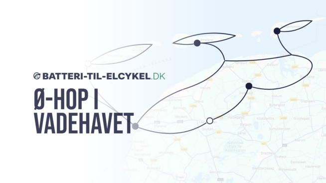 Ø-hop i Vadehavet: den perfekte elcykel-ferie