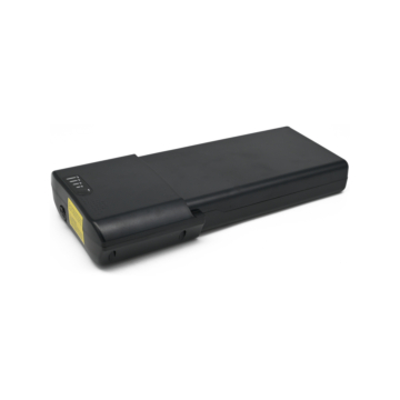 Trekvartsvue af Ansmann 36V 11.6Ah Compatible cykelbatteri.