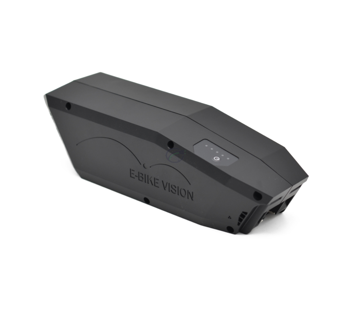 Høj tredjedels visning af Bosch Powerpack 360 Performance/Active stel E-Bike Vision cykelbatteri.