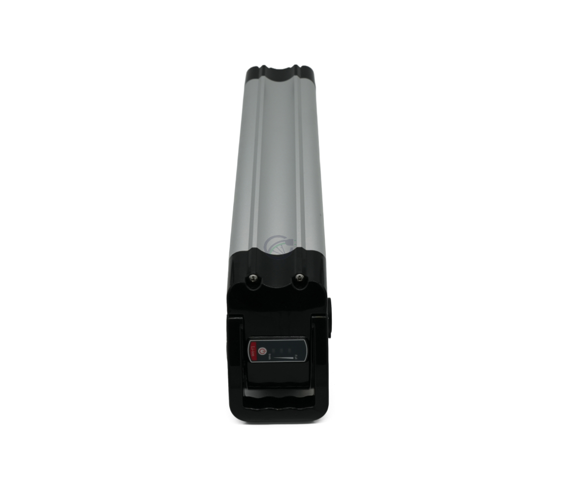 Frontvisning af Phylion XH370-12J Silverfish 37V 12Ah Compatible, hvor toppen også er synlig.