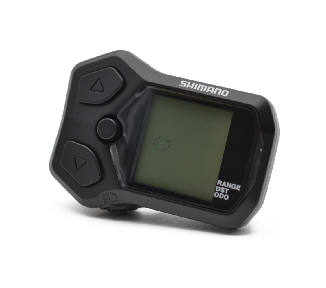 Skærmen på Shimano Steps display SC-E5000 cykelcomputer