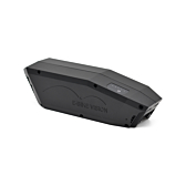 Skråt sidebillede af Bosch Powerpack 360 Performance/Active stel E-Bike Vision cykelbatteri.