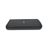 Sidebillede fra oven af EYXON Sparta/Batavus B400 36V 12.8Ah Compatible cykelbatteri.

