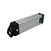 Trekvartsvinkel af Phylion XH370-12J Silverfish 37V 12Ah Compatible stående.