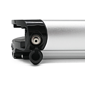Nærbillede af siden af Phylion XH370-13J Wall-E 37V 14Ah (2-polet). Opladningsporten af dette Phylion-batteri er tydeligt synlig.