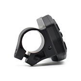Nærbillede af monteringssystemet på Shimano Steps display SC-E5000 cykelcomputer.