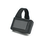 Trekvartsvinkel af Shimano Steps SC-EN600.
