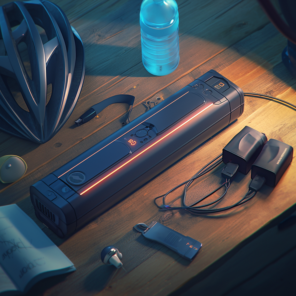 Opladen van een fietsaccu voor een elektrische fiets