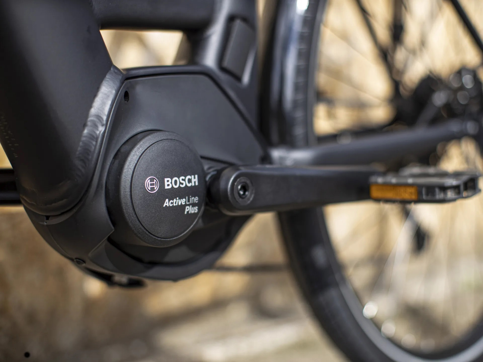 Bosch præstationsmotor i en elektrisk cykel